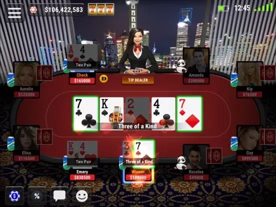 Скриншоты Boqu Texas Hold'em Poker - Free Live Vegas Casino iPad 