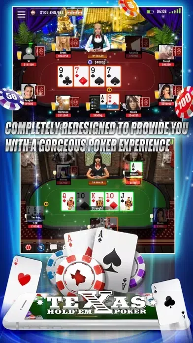 Скриншоты Boqu Texas Hold'em Poker - Free Live Vegas Casino