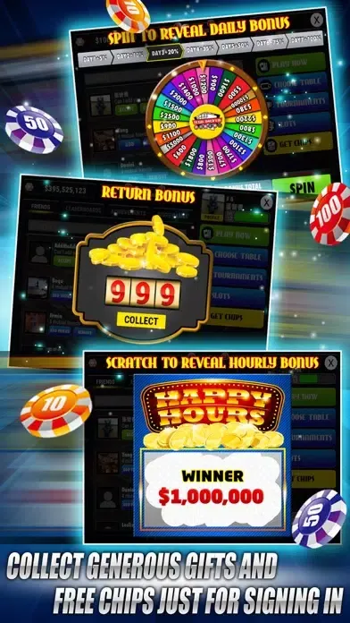 Скриншоты Boqu Texas Hold'em Poker - Free Live Vegas Casino