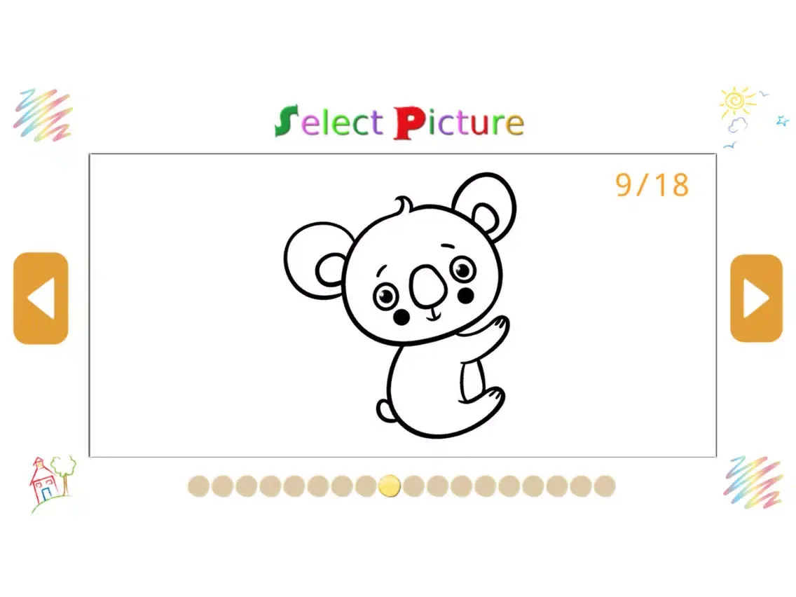 Drawing And Coloring Book iPad  Screenshots