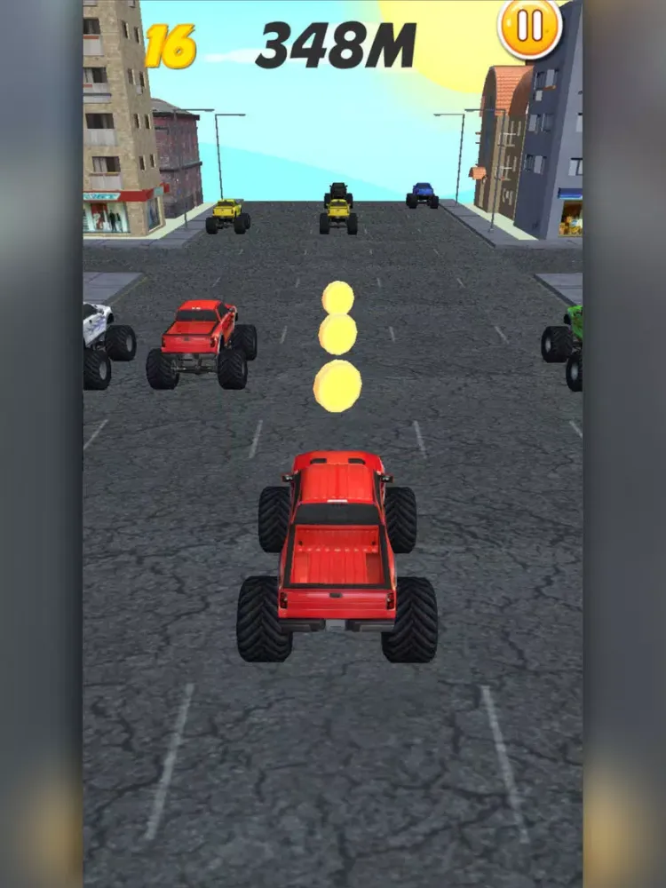 Monster Blaze - Truck Machine iPad  स्क्रीनशॉट