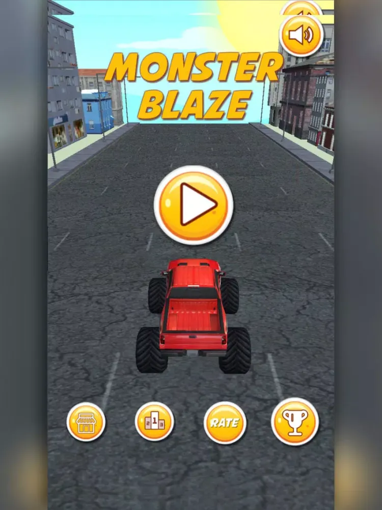 Monster Blaze - Truck Machine iPad  स्क्रीनशॉट