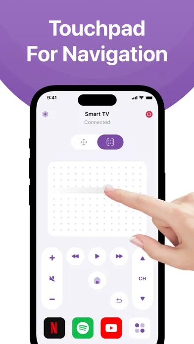 Roku Remote TCL Cast Control应用截图