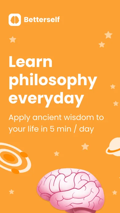 Capturas de tela do Betterself: Daily Philosophy