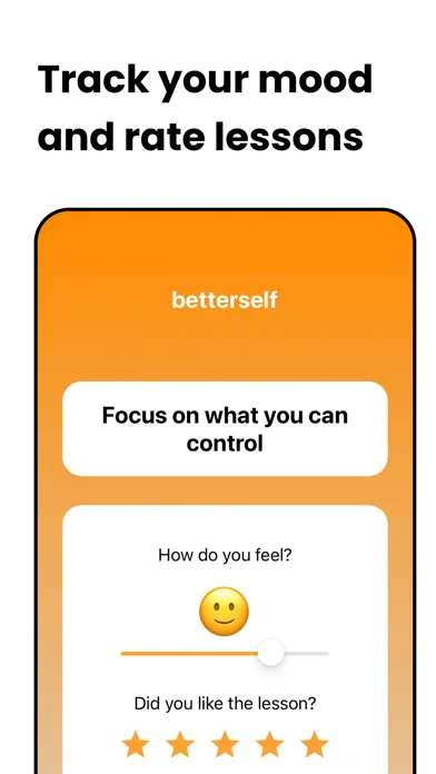 Capturas de tela do Betterself: Daily Philosophy