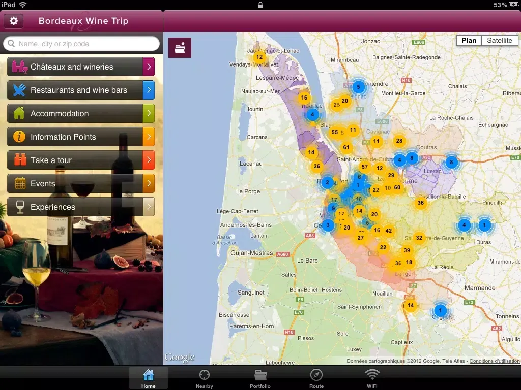 تصاویر Bordeaux Wine Trip iPad 