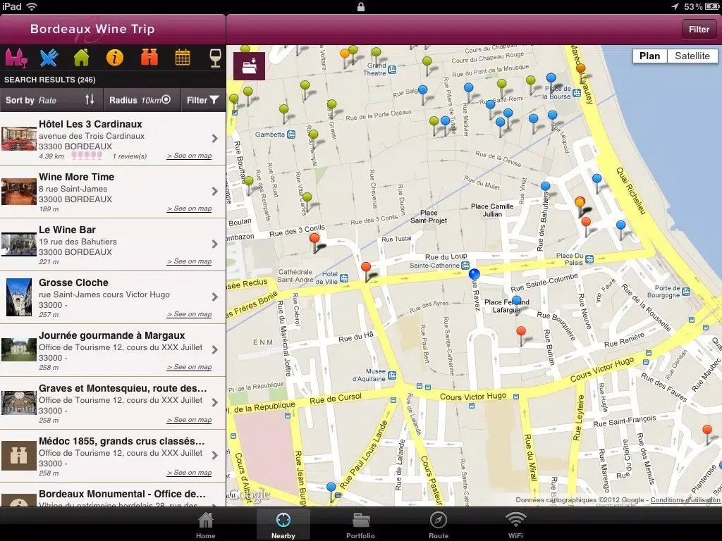 تصاویر Bordeaux Wine Trip iPad 