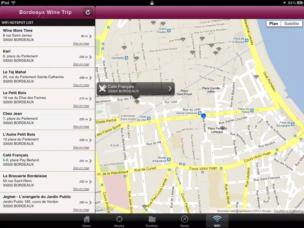 تصاویر Bordeaux Wine Trip iPad 