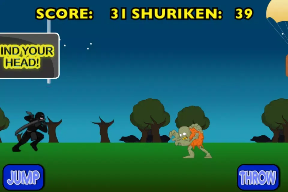 Ninja Zombie Attack Screenshots