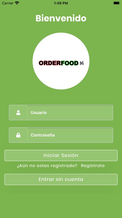 Zrzuty ekranu Order Food