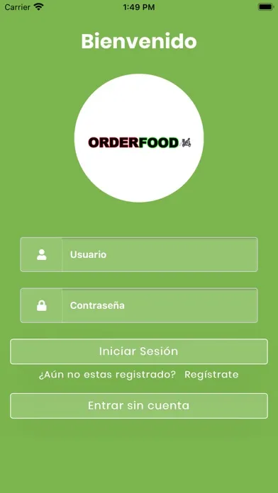 Order Food 스크린샷