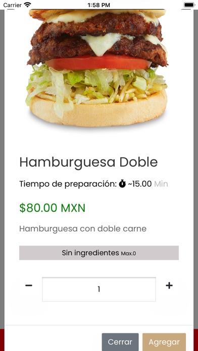 Zrzuty ekranu Order Food