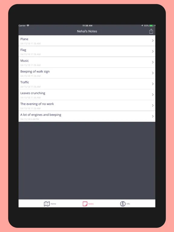 ภาพหน้าจอของ Borderline iPad 