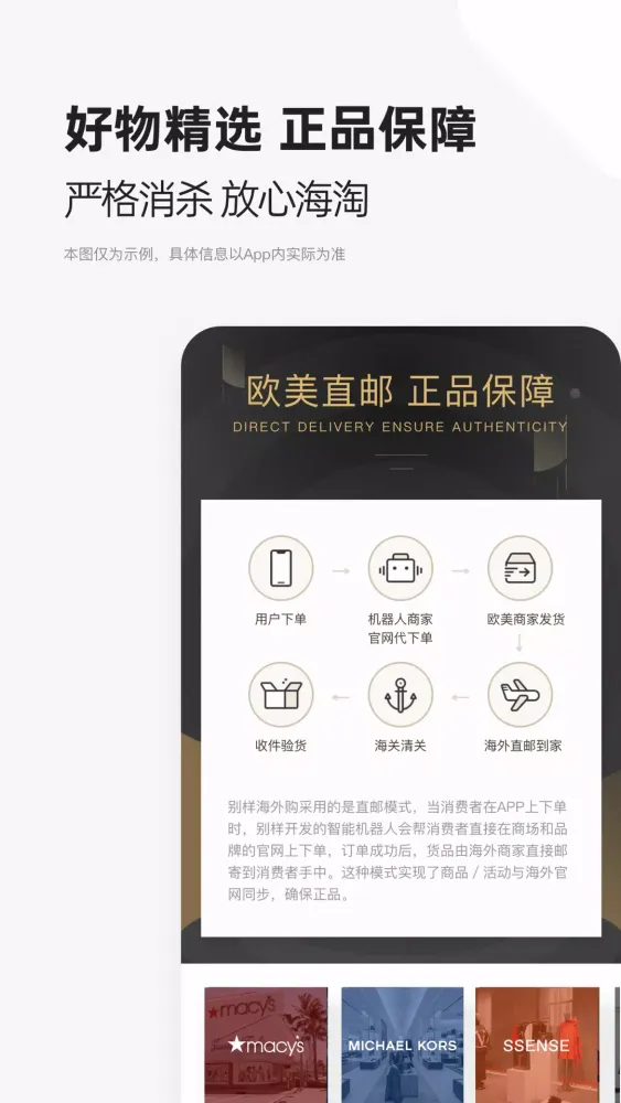 Capturas de pantalla de 别样海外购