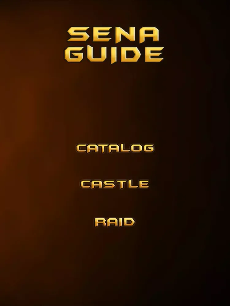 Sena Guide iPad  Ekran Görüntüleri