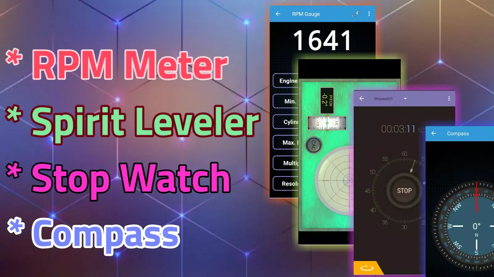 Скриншоты RPM Meter : For Rig Compressor