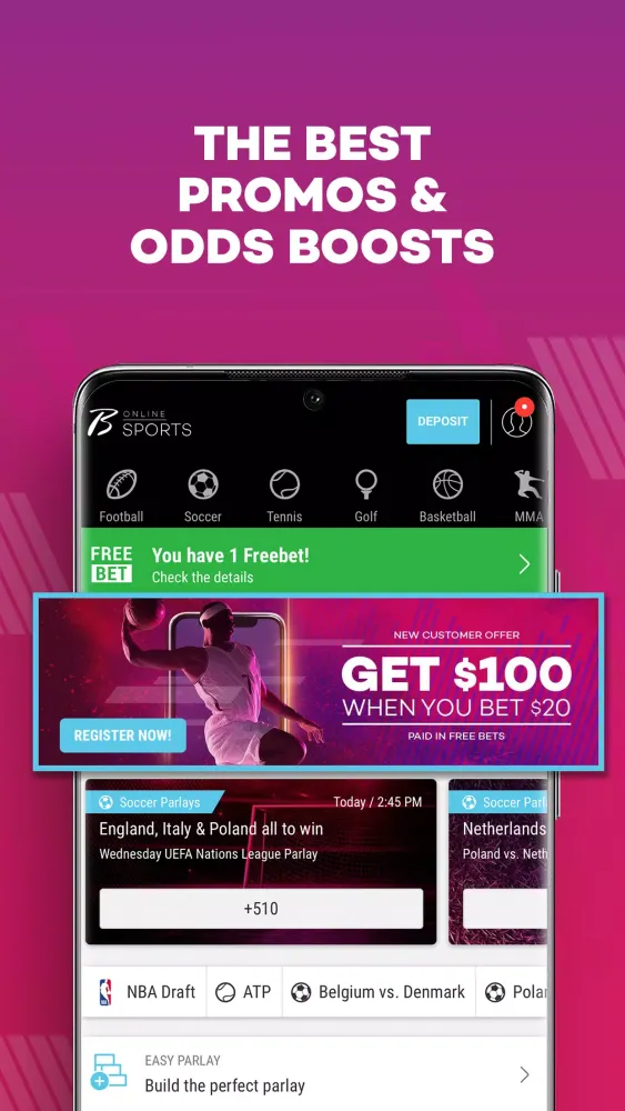 Borgata - Online NJ Sportsbook Screenshots