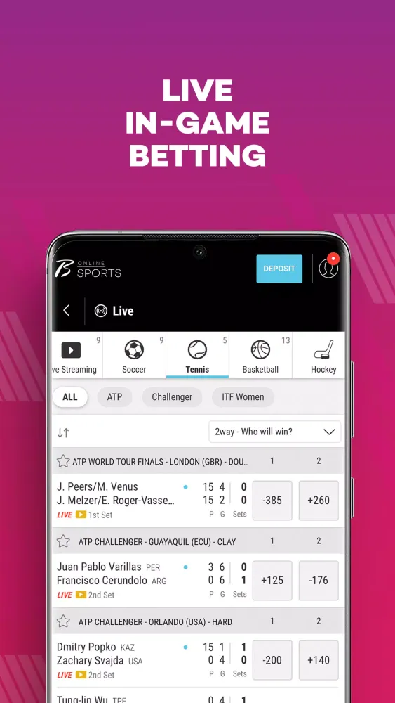 Borgata - Online NJ Sportsbook Screenshots