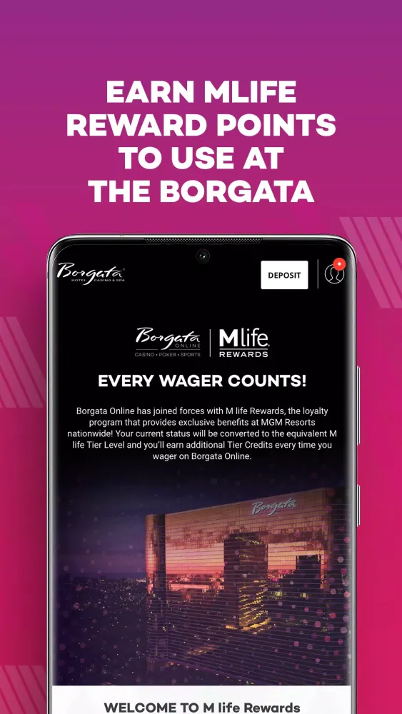 Borgata - Online NJ Sportsbook Screenshots
