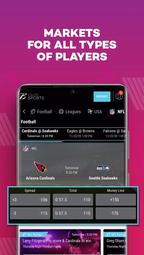 Borgata - Online NJ Sportsbook Screenshots