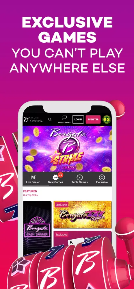 Borgata Casino - Real Money Screenshots