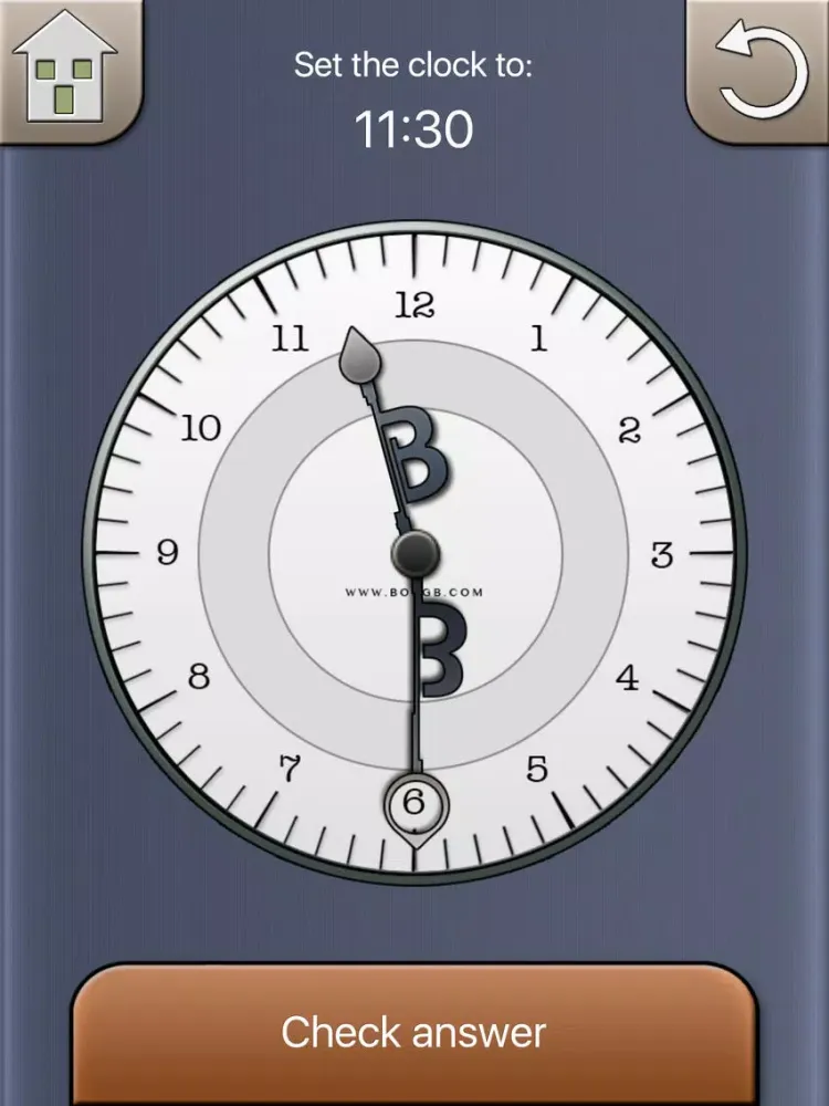 BB Teaching Clock iPad  Ekran Görüntüleri