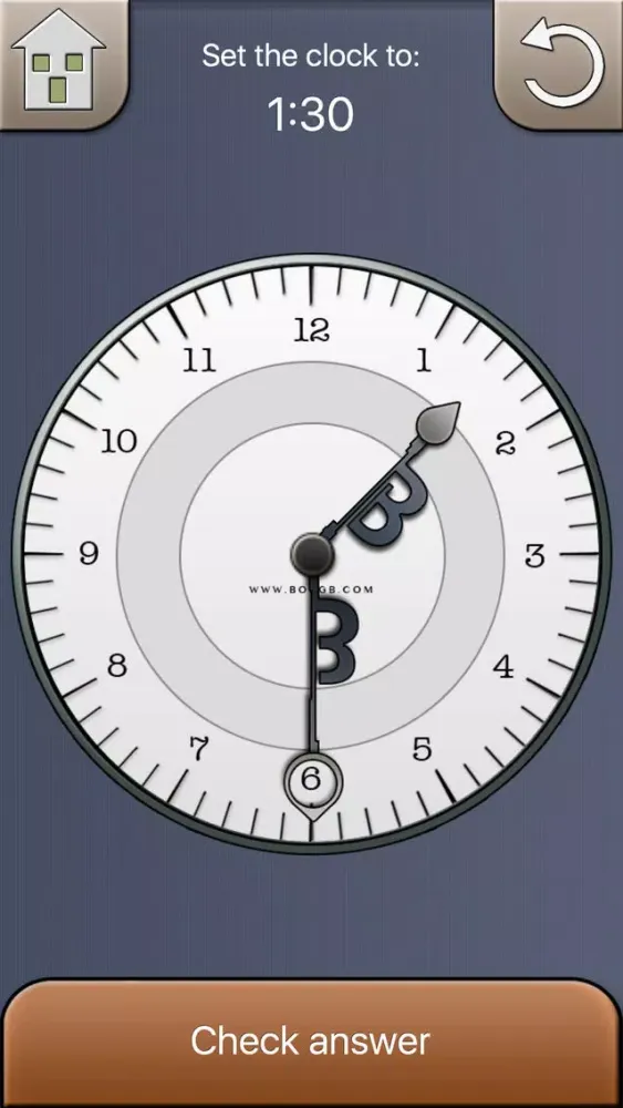 BB Teaching Clock Ekran Görüntüleri