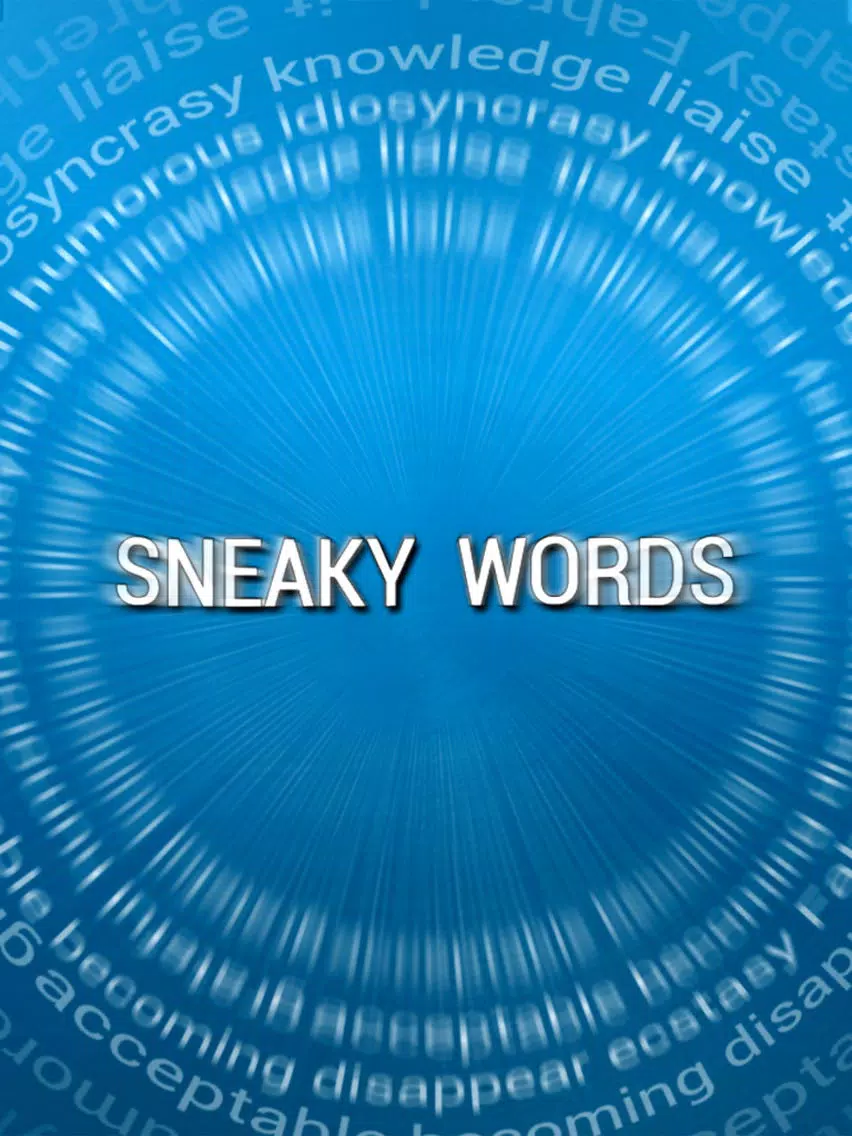 Sneaky Words iPad 应用截图