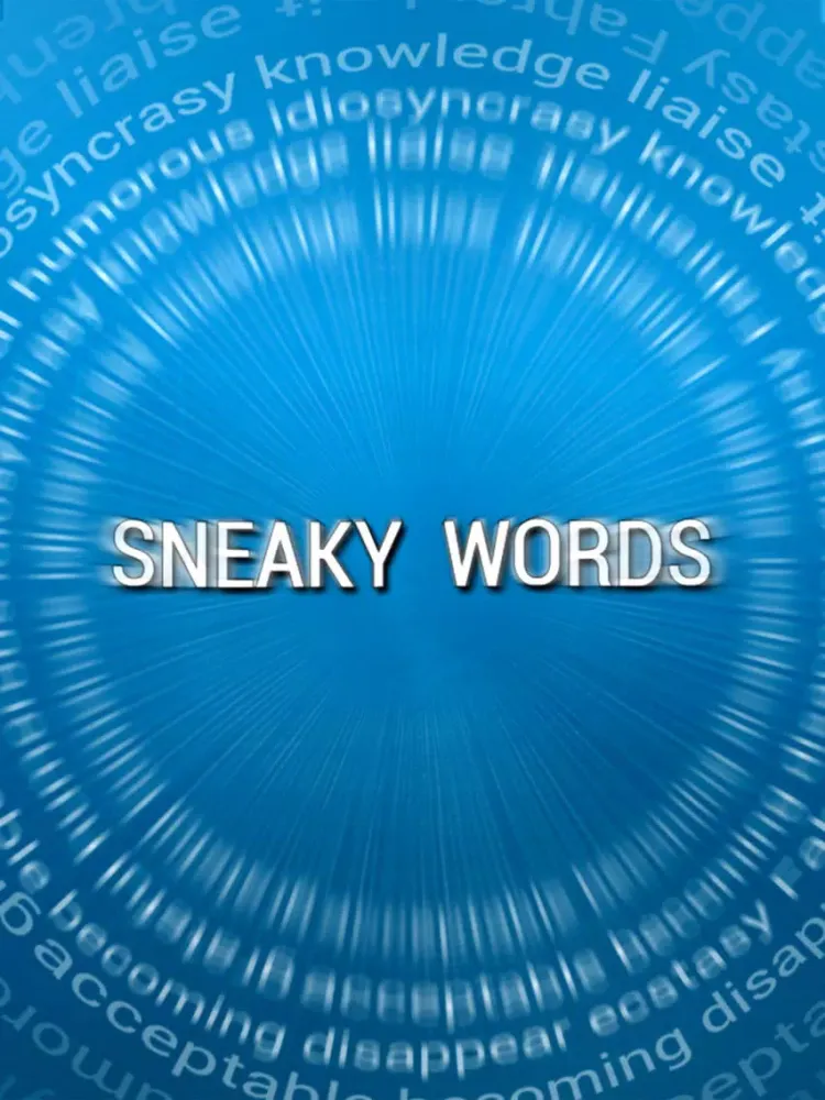 Sneaky Words iPad 应用截图