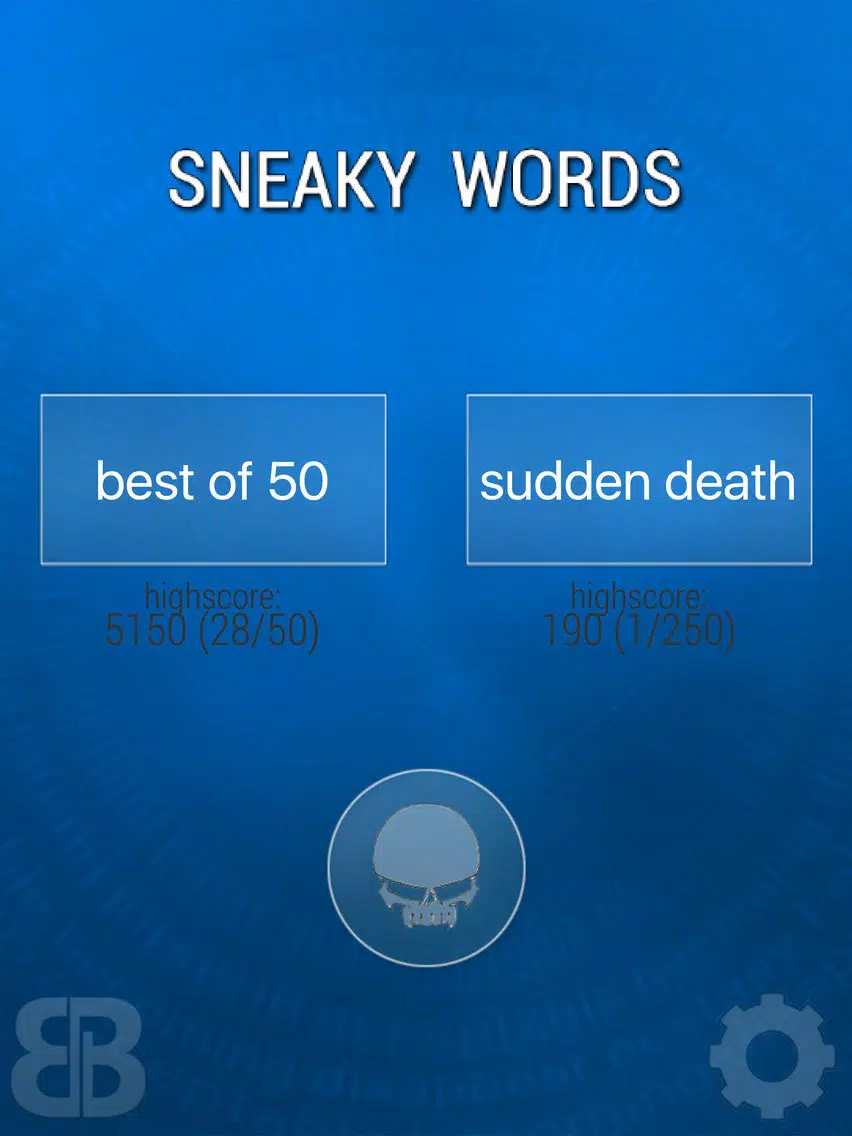 Sneaky Words iPad 应用截图