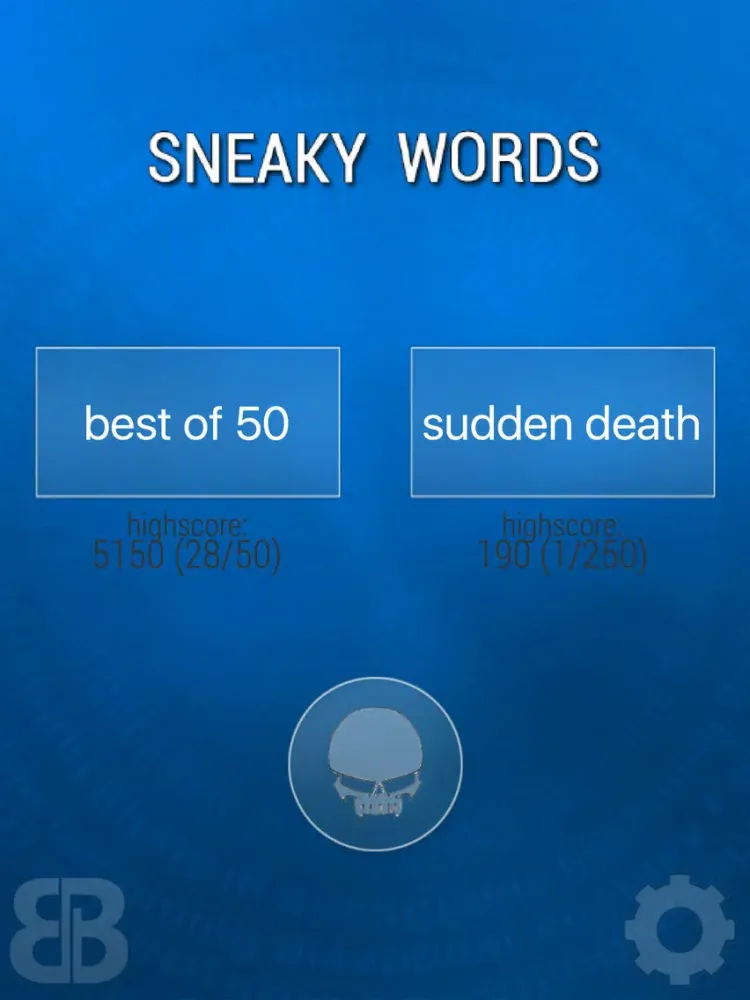 Sneaky Words iPad 应用截图