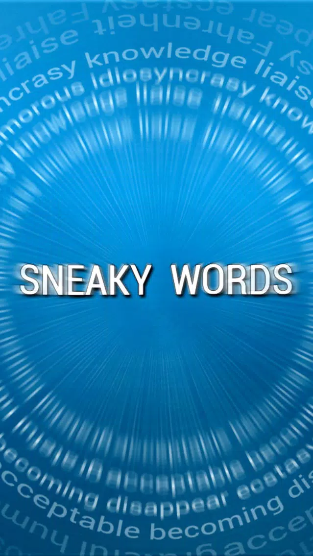 Sneaky Words应用截图