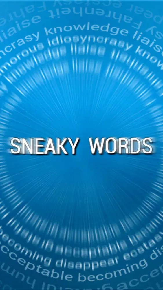 Sneaky Words应用截图