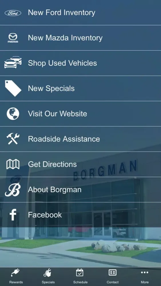 Capturas de tela do Borgman Ford Mazda