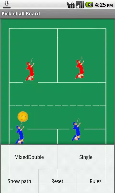 Pickleball Tactics Board Lite Screenshots