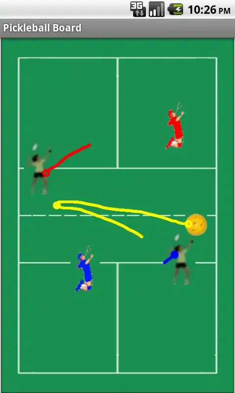 Pickleball Tactics Board Lite Screenshots