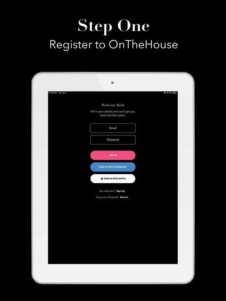 تصاویر OnTheHouse App iPad 