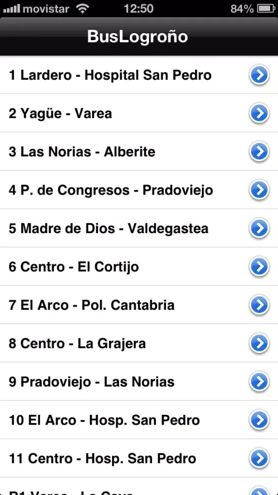 Bus Logroño y Metropolitano スクリーンショット
