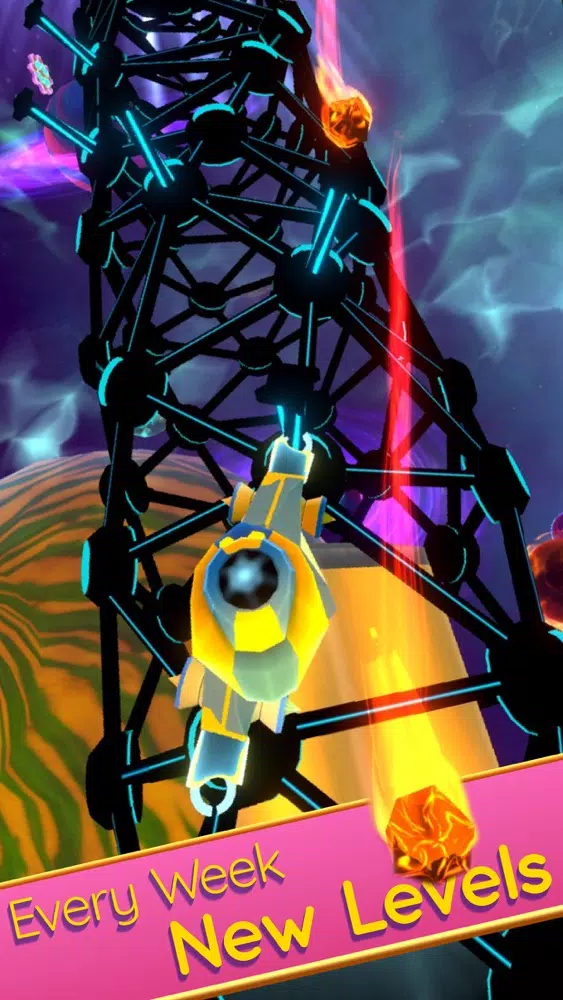 Tangkapan layar Pin To Stars : Space Climbing