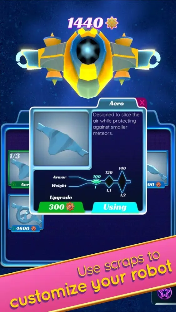Tangkapan skrin Pin To Stars : Space Climbing