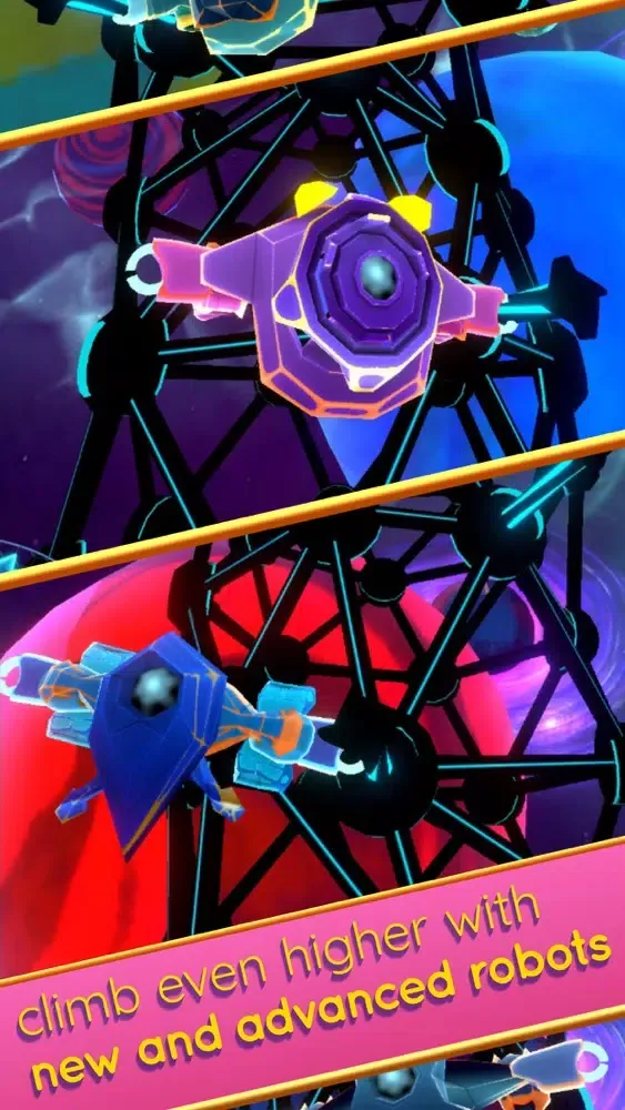Tangkapan skrin Pin To Stars : Space Climbing