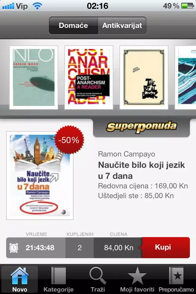 Capturas de pantalla de Superknjizara