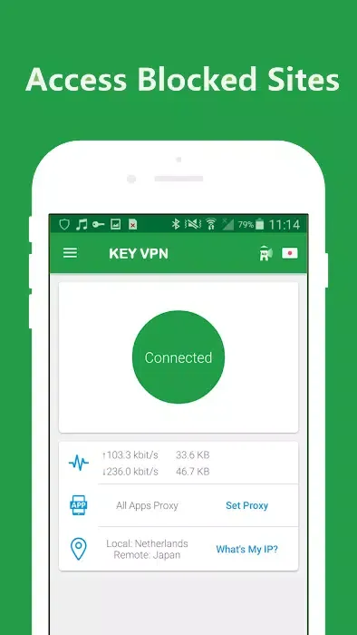 KEY VPN スクリーンショット