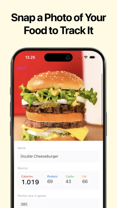 Screenshot di Crunchly | Calorie Tracker AI