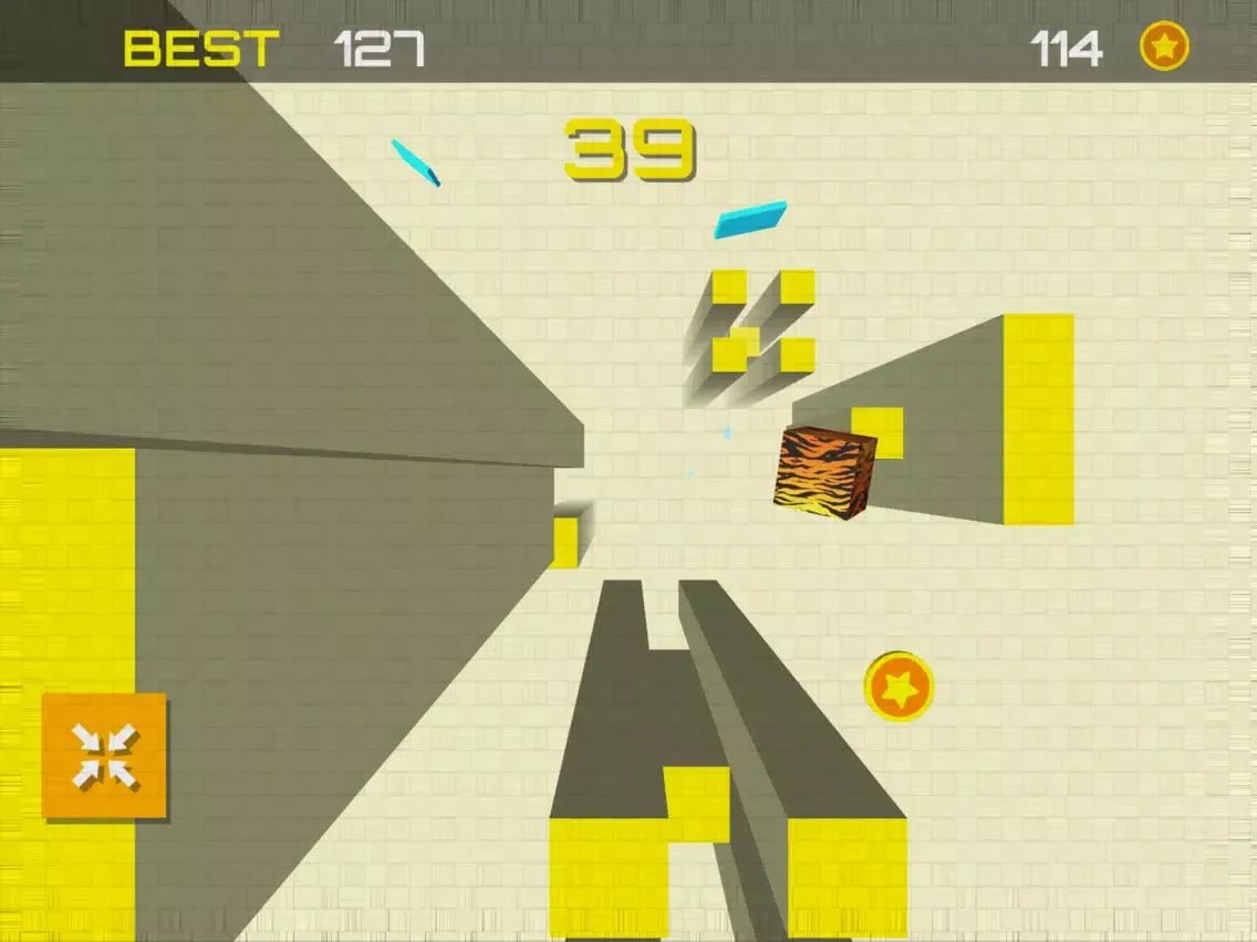 Ảnh chụp màn hình của Free Fall- Accelerometer Trial iPad 