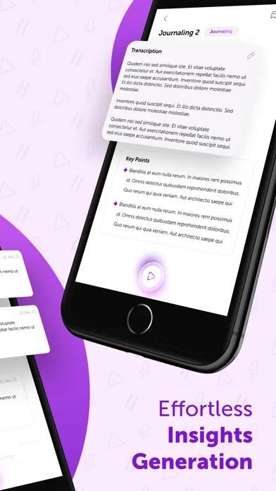 Auro: Transcribe Voice Memo 스크린샷
