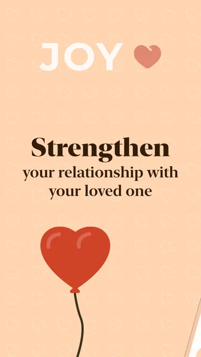 Joy Love - Couples Growth App سکرین شاٹس