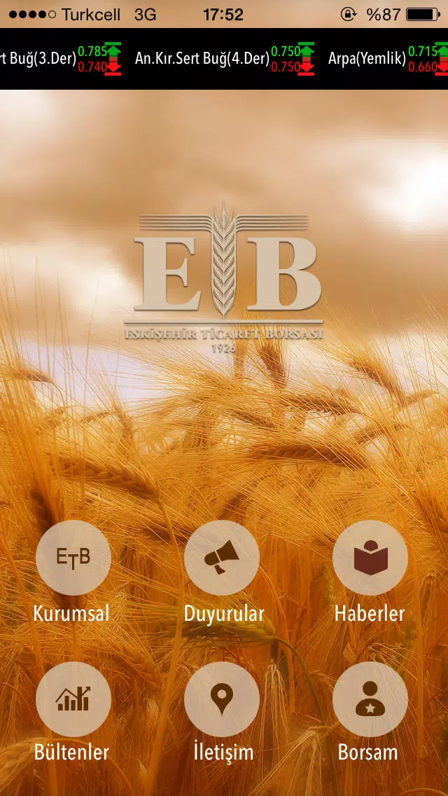 Eskişehir Ticaret Borsası Screenshots