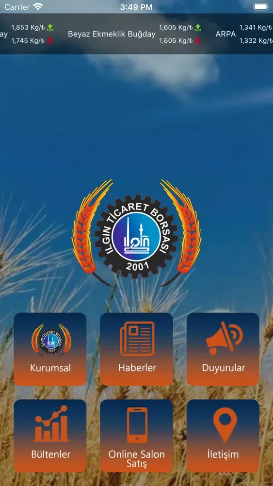 Ilgin Ticaret Borsası سکرین شاٹس