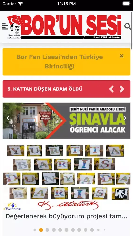 Zrzuty ekranu Bor'un Sesi